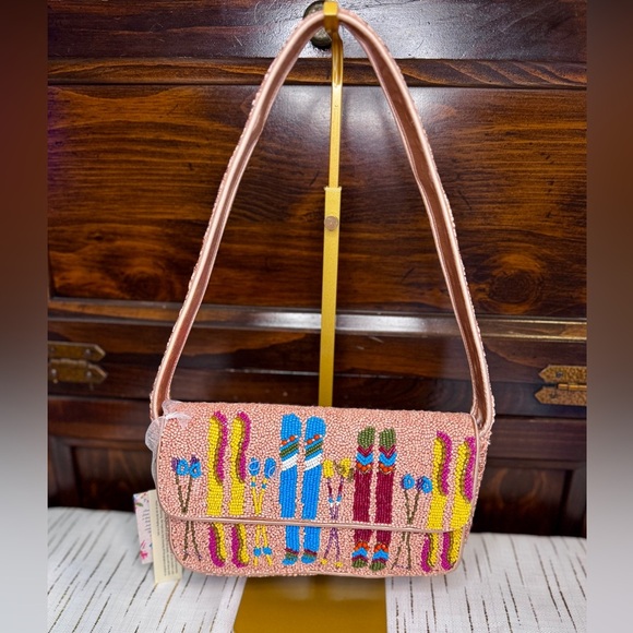 ❄️ Winter Beaded Ski Bag – Anthropologie Inspired ❄️ - Picture 4 of 7